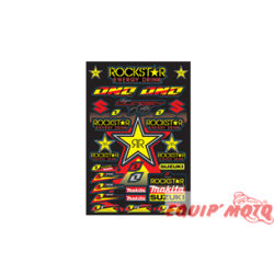 Planche autocollant ROCKSTAR