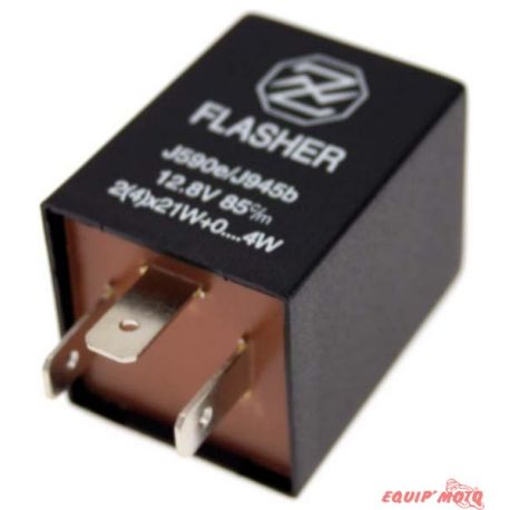 Centrale clignotant électronique 12V / 21W UNIVERSELLE 3 pôles