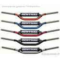 Guidon Ø28,6mm avec barre RENTHAL Twinwall replica Ricky Carmichael mousse noire
