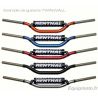 Guidon Ø28,6mm avec barre RENTHAL Twinwall replica Ricky Carmichael mousse noire 0
