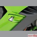 KIT CACHES TROUS CLIGNOS AV/POIGNEES AR Z1000SX VERT (candy lime green)
