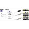 Collecteur d'Echappement ARROW racing HONDA CBF125 2009-2014 CB125F 2015-2016 1