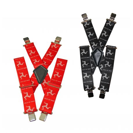 Bretelles motard ISLE OF MAN