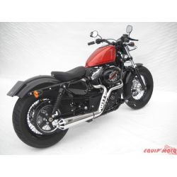 Ligne d'Echappement Zard Conique Harley Davidson XL 883/1200 Sportster 2003-2013