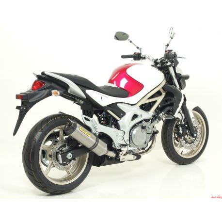 Echappement ARROW THUNDER SUZUKI SVF 650 GLADIUS 2009-2015