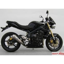 Echappement Zard bas Conique Triumph 675 Street Triple 2007-2012