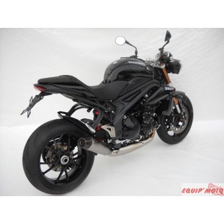 Echappement Zard racing Triumph Speed triple 2011-2015