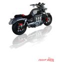 Echappement Silencieux Penta homologuÃ© Zard Triumph Rocket III 2005/2009