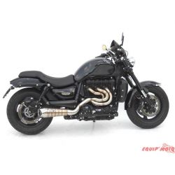 Ligne d'Echappement Zard Kit Sport "Snake Welded" Triumph Rocket III 2006/2018