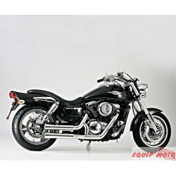 Ligne d'Echappement homologué décatalisé FALCON SUZUKI VL800 INTRUDER + VOLUSIA