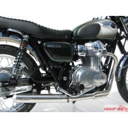 Ligne d'Echappement Zard Cross Kawasaki W800 2010-2017