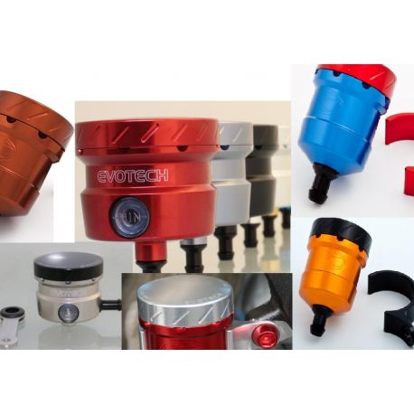 Bocal de liquide de frein / embrayage EVOTECH RESERVOIR 30ml sortie horizontale