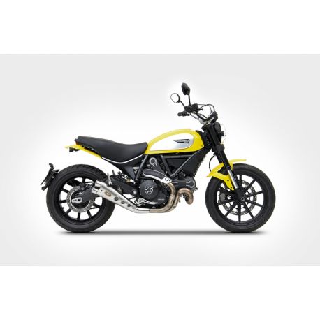 Echappement Zard bas special edition homologuÃ© DUCATI SCRAMBLER