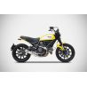 Echappement Zard bas zuma homologuÃ© DUCATI SCRAMBLER 1