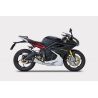 Ligne d'Echappement Zard triple sortie racing TRIUMPH DAYTONA 675 2013-2016 1