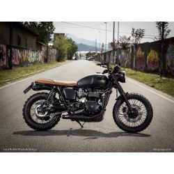 Ligne d'Echappement Zard cross racing TRIUMPH BONNEVILLE SCRAMBLER THRUXTON 2008-2016 à injection