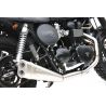 Ligne d'Echappement Zard version short racing TRIUMPH BONNEVILLE SCRAMBLER THRUXTON 2005-2007 Ã  carbu 2