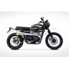 Ligne d'Echappement Zard special edition homologuÃ© TRIUMPH SCRAMBLER 2008-2016 Ã  carbu 1