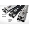 Ligne d'Echappement Zard special edition homologuÃ© TRIUMPH SCRAMBLER 2008-2016 Ã  carbu 4