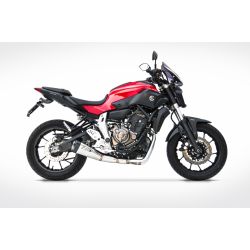 Ligne pot d'échappement Zard YAMAHA MT-07 2014-2022 XSR700 2017-2022