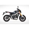 Ligne d'Echappement Zard homologué YAMAHA MT-09 2014-2016