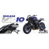 Support de plaque R&G Racing YAMAHA MT-10  1
