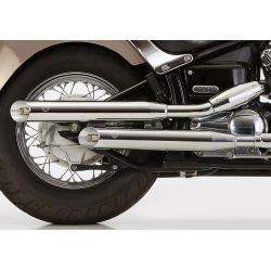 Echappement custom FALCON CROMO LINE YAMAHA XV535 3BR 3BM 3BT 2YL VJ01