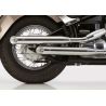 Echappement custom FALCON CROMO LINE YAMAHA XV750 VIRAGO 3AL 4GK 4FY 4PW 55R / XV1000 VIRAGO 3EF 3LP 0