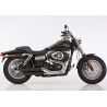 Echappement custom FALCON GROOVE HARLEY DAVIDSON DYNA FXDF FAT BOB 2008-2016 DYNA FXDWG WIDE GLIDE 2010-2016 2