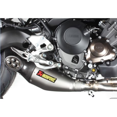 Ligne complete d'Echappement AKRAPOVIC RACING LINE YAMAHA MT-09 2014-2018 XSR 900 2016-2018 MT 09 TRACER 2015-2018