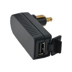 Prise DIN USB Coudée