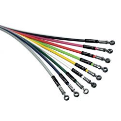 Durite de frein Goodridge Alu couleur (3 Avant)