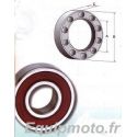 ROULEMENT DE ROUE MOTO 6206-2RS 30X62X16