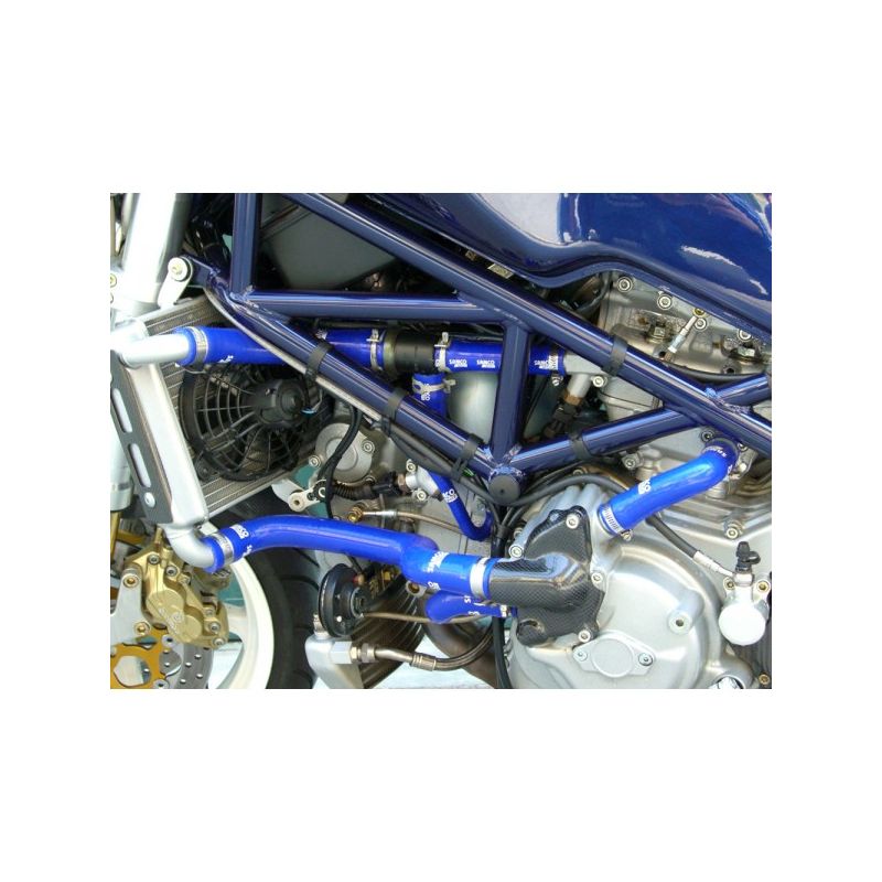 Durite radiateur de moto Kit De Tuyaux De Radiateur En Silicone, Pour  2009-2016 S 1000 R RR XR HP4 S1000R S1000XR 2010 2011 2012 2013 2014 2015  (Color : Blue) : : Auto et Moto