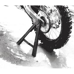 Bequille Tripod repliable moto polisport