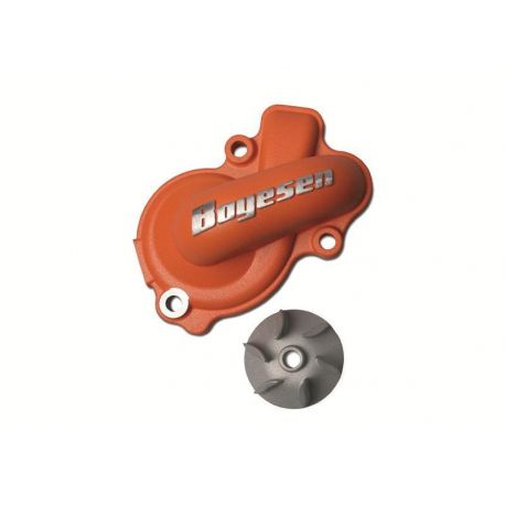 Couvercle de pompe à eau avec turbine BOYESEN SuperCooler KTM SX-F 450 EXC-F 450 EXC-F 500 Couvercle de pompe à eau avec turbine BOYESEN SuperCooler KTM SX-F 450 EXC-F 450 EXC-F 500
