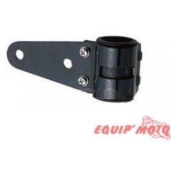 PATTES DE PHARE EN ALU NOIRE LONG 10,5 cms DIAM. 37-42cms