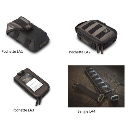 Legend Gear pochette accessoire LA2. 1,2 l. Résistant aux projection d'eau