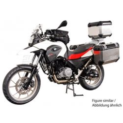 Kit valises + fixation SW Motech BMW F650GS 2003-2006 KIT VALISES TRAX EVO ALU NOIR 45L