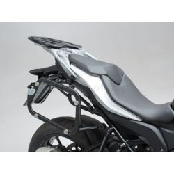 Kit valises + fixation SW Motech BMW S1000XR 2015- KIT VALISES TRAX ADV ALU NOIR 45L