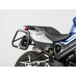 Kit valises + fixation SW Motech BMW F800GT 2012- KIT VALISES TRAX ADV ALU 37L GAUCHE ET 45L DROIT