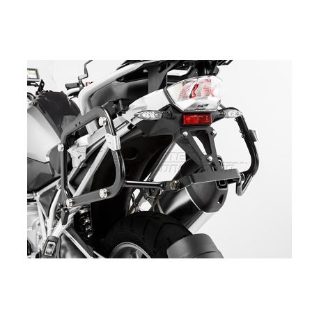 Kit valises + fixation SW Motech BMW R1200GS LC 2013- ET R1200GS LC ADVENTURE 2013- KIT VALISES TRAX ADV ALU NOIR 45L GAUCHE ET