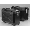 Kit valises + fixation SW Motech BMW R1200GS LC 2013- ET R1200GS LC ADVENTURE 2013- KIT VALISES TRAX ADV ALU NOIR 45L GAUCHE ET 2