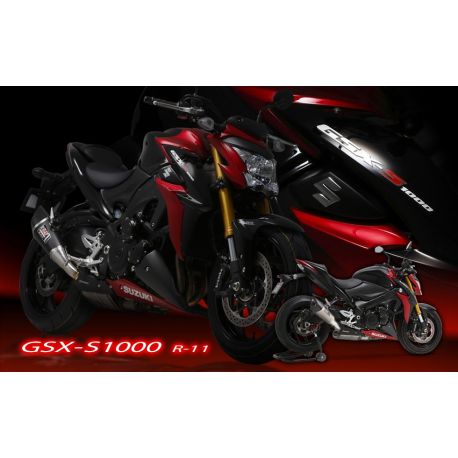 Echappement YOSHIMURA R11 SUZUKI GSXS 1000 GSXF 1000 2015-2016