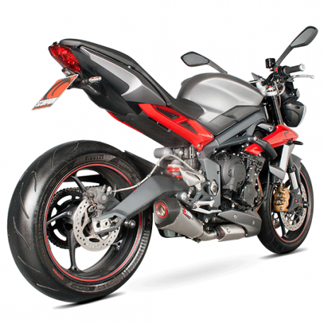 Echappement scorpion red power 675 STREET TRIPLE 2013-2017