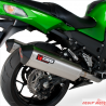 Echappement SCORPION SERKET RED POWER KAWASAKI ZZR 1400 2012-2016 3
