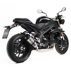 Echappement LEOVINCE FACTORY S TRIUMPH 1050 SPEED TRIPLE 2011-2016