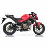 Echappement ixil hyperlow black HONDA CB500F CBR500R CB500X 2016-2018 1