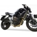 Echappement leovince underbody YAMAHA MT07 2014-2018