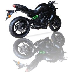 Ligne d'echappement IXIL SX1 KAWASAKI ER6 2012-2016 + VERSYS 2015-2022